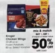 Chicken Wings Frozen Potatoes