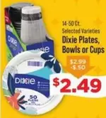 Plates, Bowls or Cups