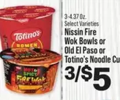 Old El Paso - Wok Bowls or Noodle Cups