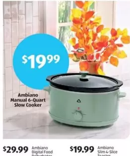 Manual 6-Quart Slow Cooker