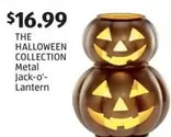 THE HALLOWEEN COLLECTION Metal Jack-o'-Lantern