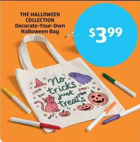 Decorate-Your-Own Halloween Bag