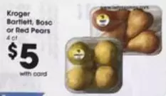 Bartlett, Bosc or Red Pears