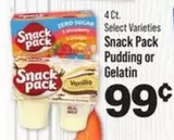 Snack Pack - Pudding or Gelatin