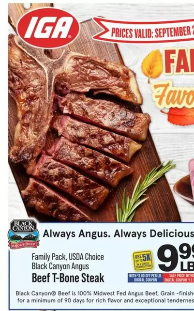 Always - Beef T-Bone Steak