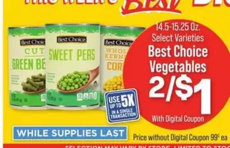 Best Choice Vegetables