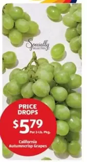 California Autumncrisp Grapes