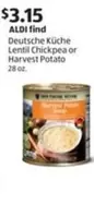 Harvest - Deutsche Küche Lentil Chickpea or Harvest Potato