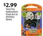 Disney - Tara Toy Halloween Pixel Art or Shrinky Dinks