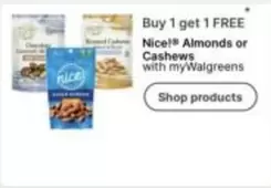 Almonds or Cashews