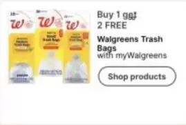 Walgreens Trash Bags