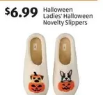 Ladies' Halloween Novelty Slippers