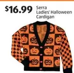 Ladies' Halloween Cardigan
