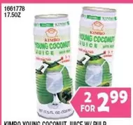 YOUNG COCONUT JUICE W/ PULP 1661778