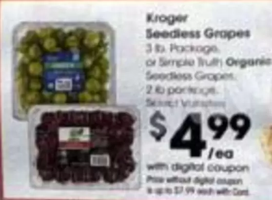 Seedless Grapes