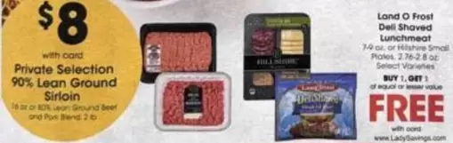 Private Selection 90% Lean Ground Sirloin