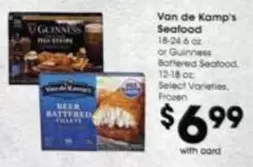 Van de Kamp's - Seafood or Battered Seafood