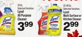Lysol - All Purpose Cleaner or Multi Surface or Kitchen Cleaner