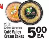 Cafe Valley - Cream Cakes