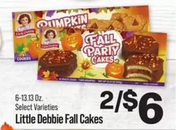 Little Debbie - Fall Cakes