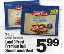 Land O'Frost - Premium Deli Sliced Lunch Meat