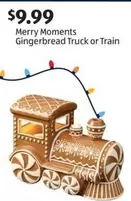 Merry Moments Gingerbread Truck or Train