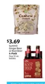Summit Ginger Beer or Root Beer