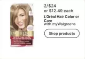 L'oréal - Hair Color or Care