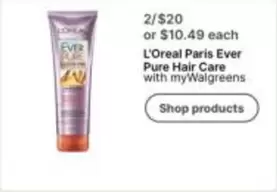 Paris Ever Pure Hair Care
