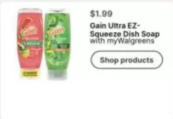 Gain - Ultra EZ-Squeeze Dish Soap