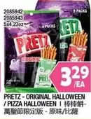 PRETZE - ORIGINAL HALLOWEEN / PIZZA HALLOWEEN