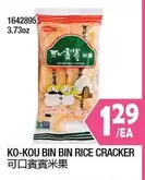KO-KOU BIN BIN RICE CRACKER 1642895