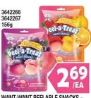 Peel-a-Treat Fruit Snacks 36422266 36422267