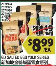 GD SALTED EGG YOLK SERIES