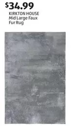 Mid Large Faux Fur Rug