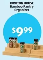 Bamboo Pantry Organizer