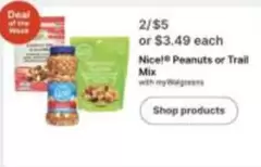 Peanuts or Trail Mix