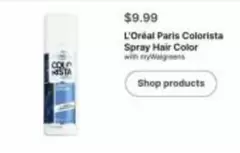 L'oréal - Colorista Spray Hair Color