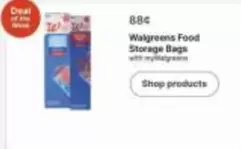 Food Storage Bags