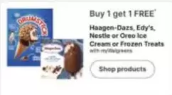 Edy's - Ice Cream or Frozen Treats