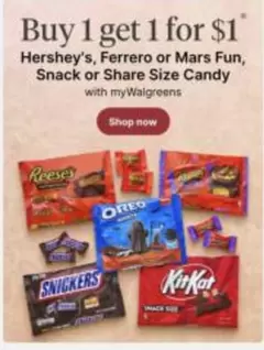 Hershey's - Fun, Snack or Share Size Candy