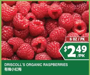 ORGANIC RASPBERRIES