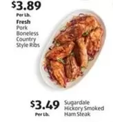 Sugardale - Pork Boneless Country Style Ribs
