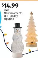 Merry Moments LED Holiday Figurine