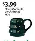 Merry Moments 3D Christmas Mug