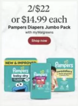 Pampers -  Diapers Jumbo Pack
