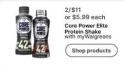 Elite - Core Power Protein Shake