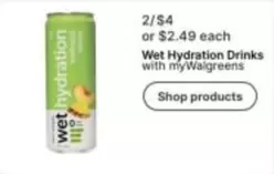 Wet Hydration Drinks