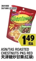 ASN/TAS ROASTED CHESTNUTS PKG RED
