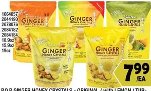Ginger Honey Crystals